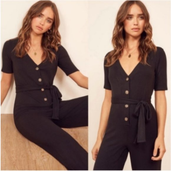 reformation camille jumpsuit